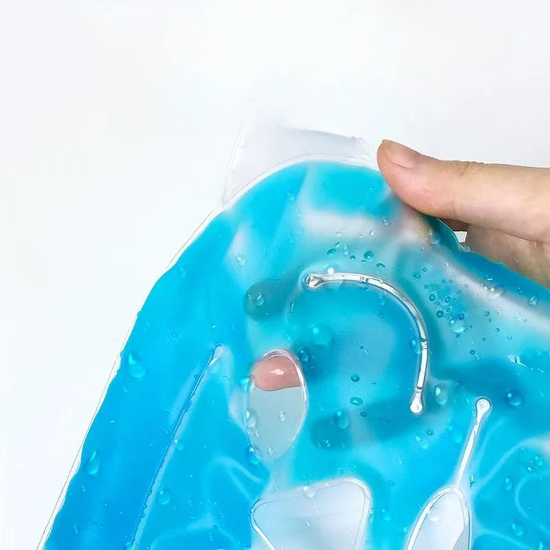Face Cooling Mask Gel Eye Mask Ice Pack Cooling PVC Hot Cold Therapy Skin Care Tool Gel Face Mask Skin Firming Spa Sleep Mask